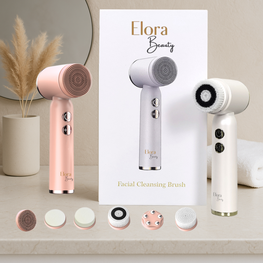 Arctisztító és masszírozó készülék 6 cserélhető fejjel